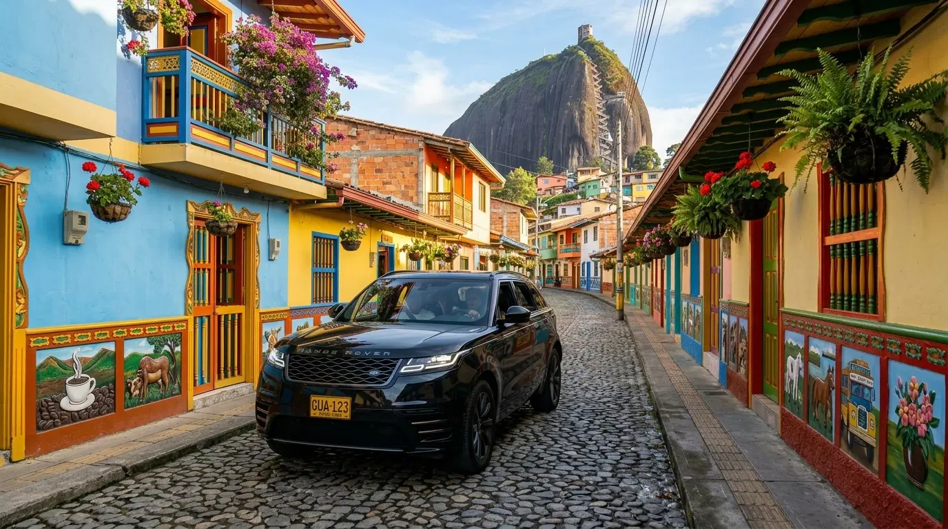 Transfert Medellín Guatapé : bus, voiture ou transfert privé