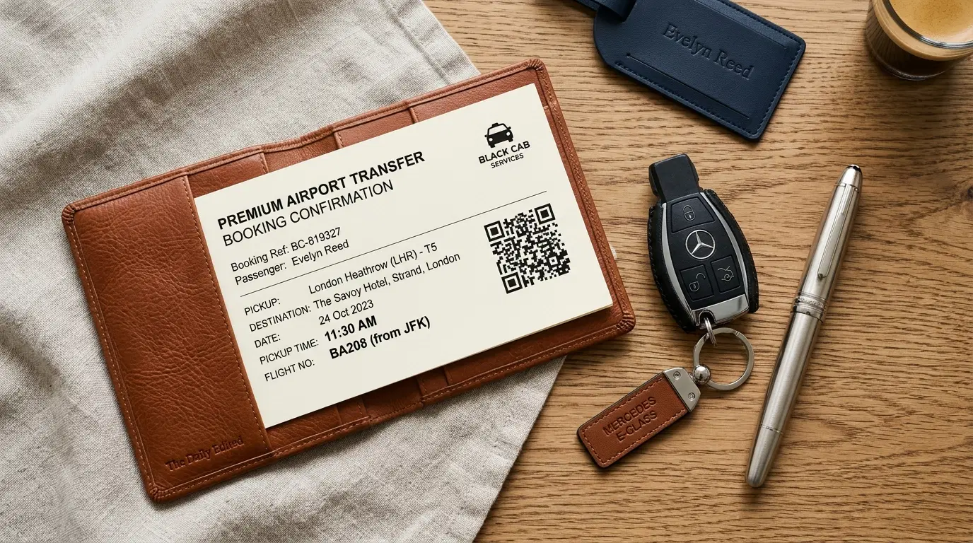 Réservation transfert aéroport : les infos à fournir