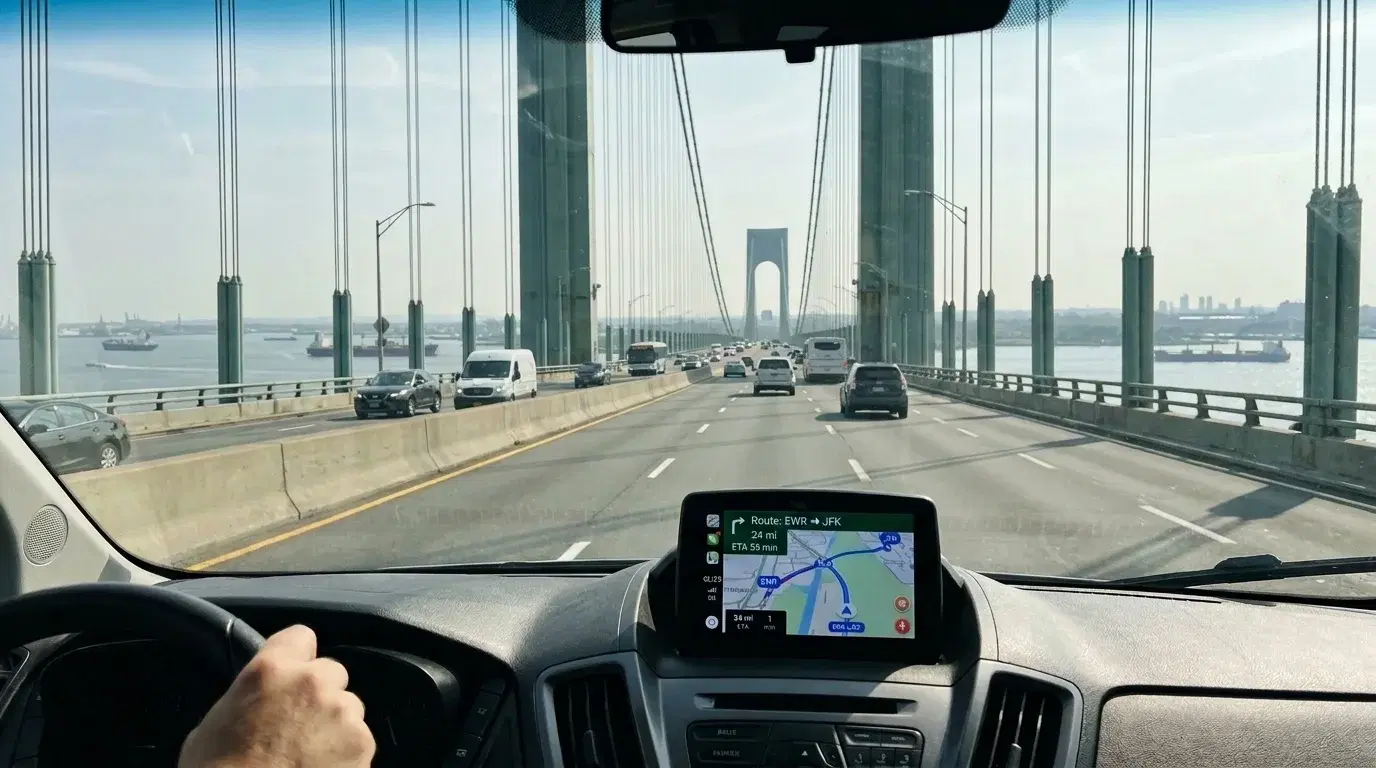 Aéroport de Newark à JFK : Distance et Transfert
