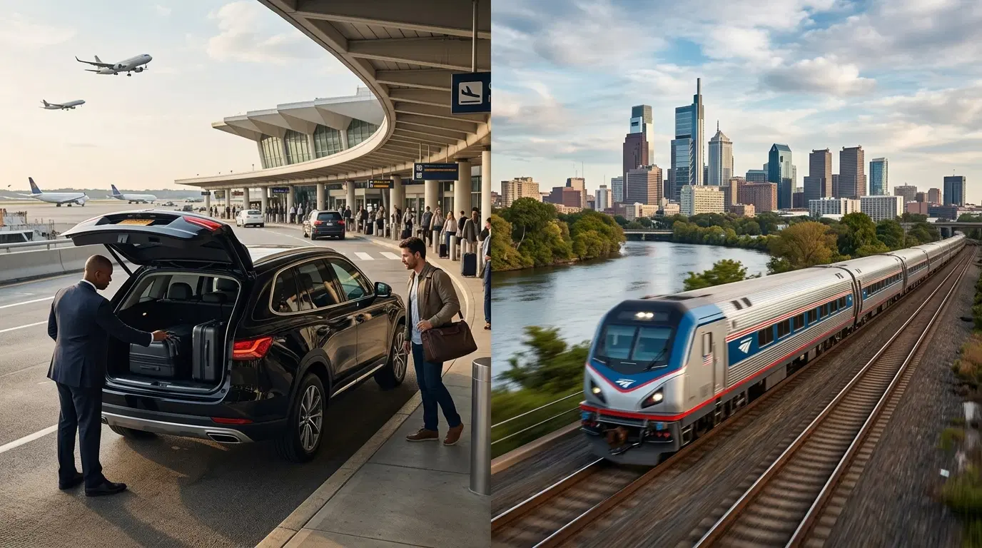 Transfert JFK Philadelphie : voiture privée ou train Amtrak