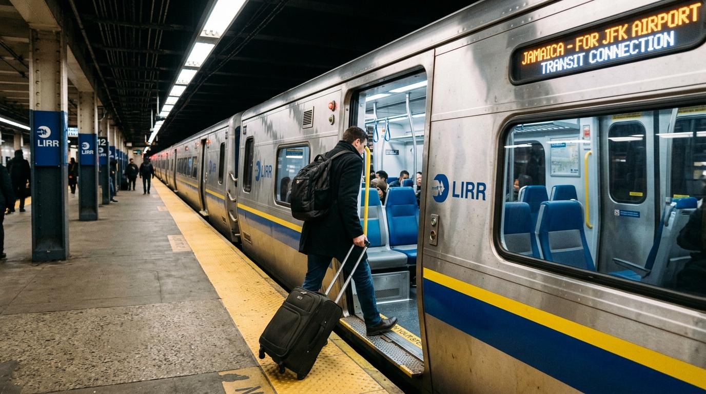 Cómo llegar a JFK desde Penn Station: tren, taxi y coche privado