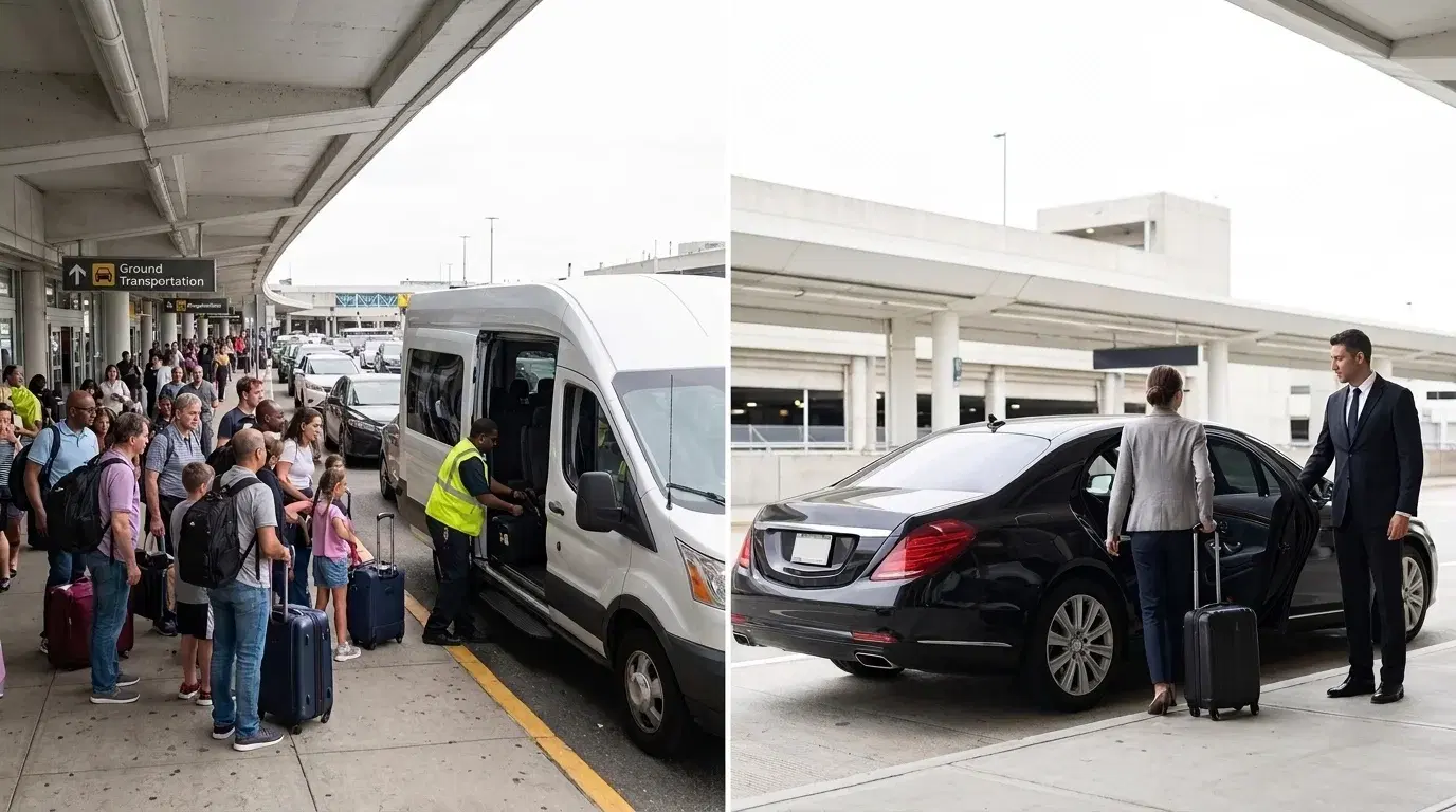 Transfer de Newark para JFK: opções compartilhadas e privativas
