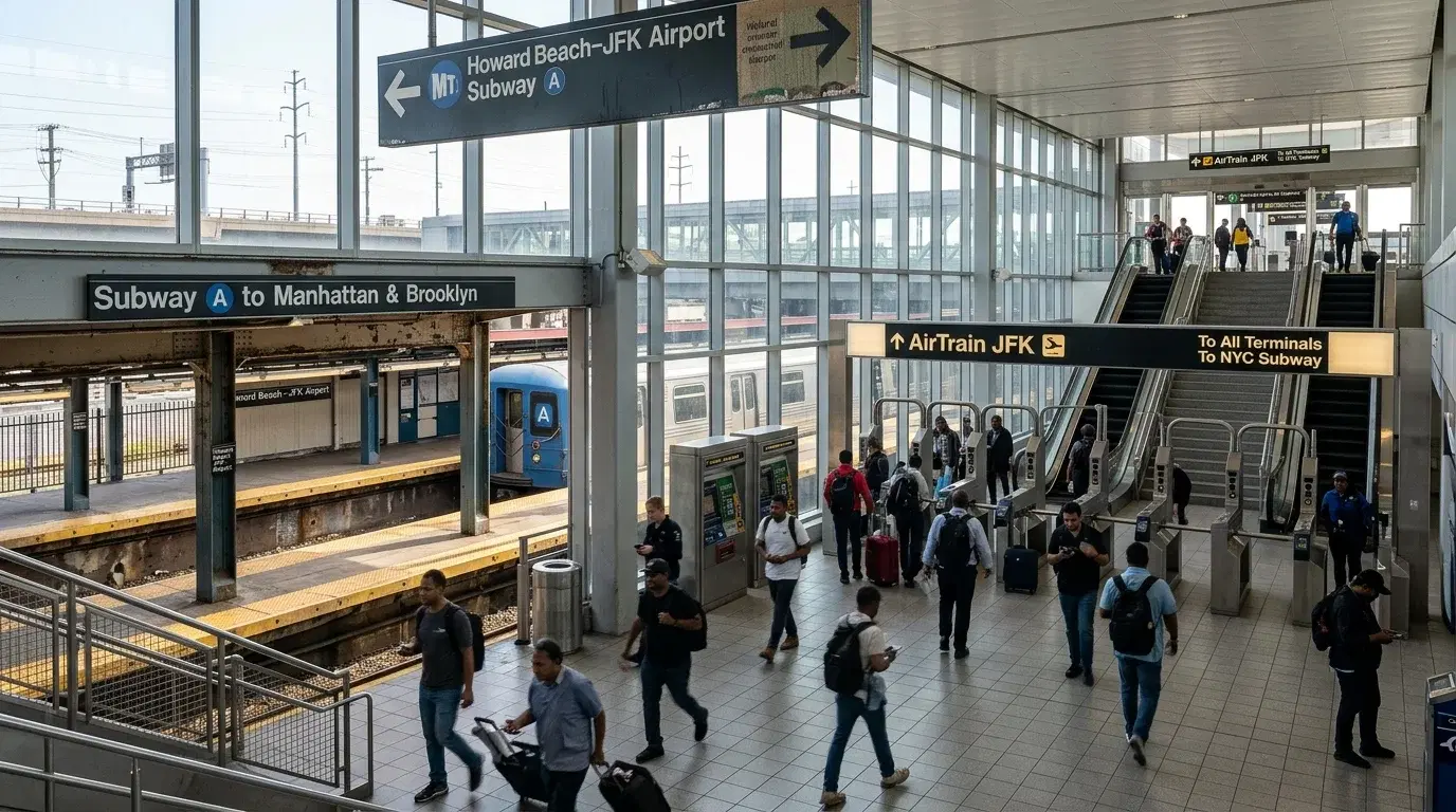 Station Howard Beach AirTrain : comment rejoindre l’aéroport JFK ?
