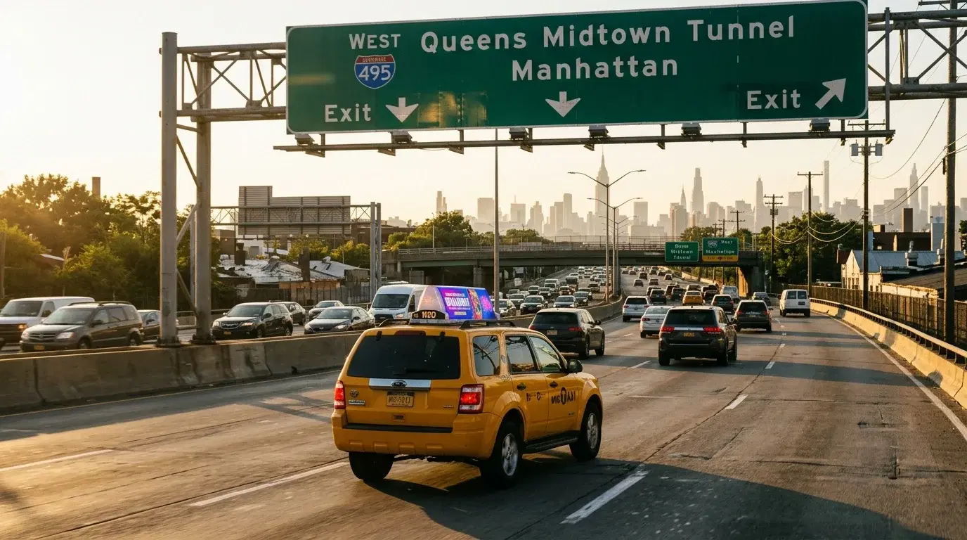 Taxi del aeropuerto JFK a Manhattan precio: peajes y tiempo