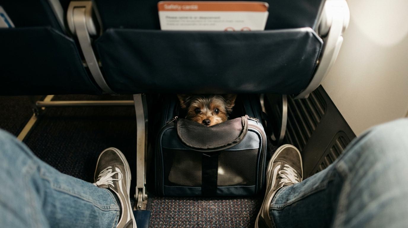 Como viajar de avião com cachorro: o que saber antes do voo