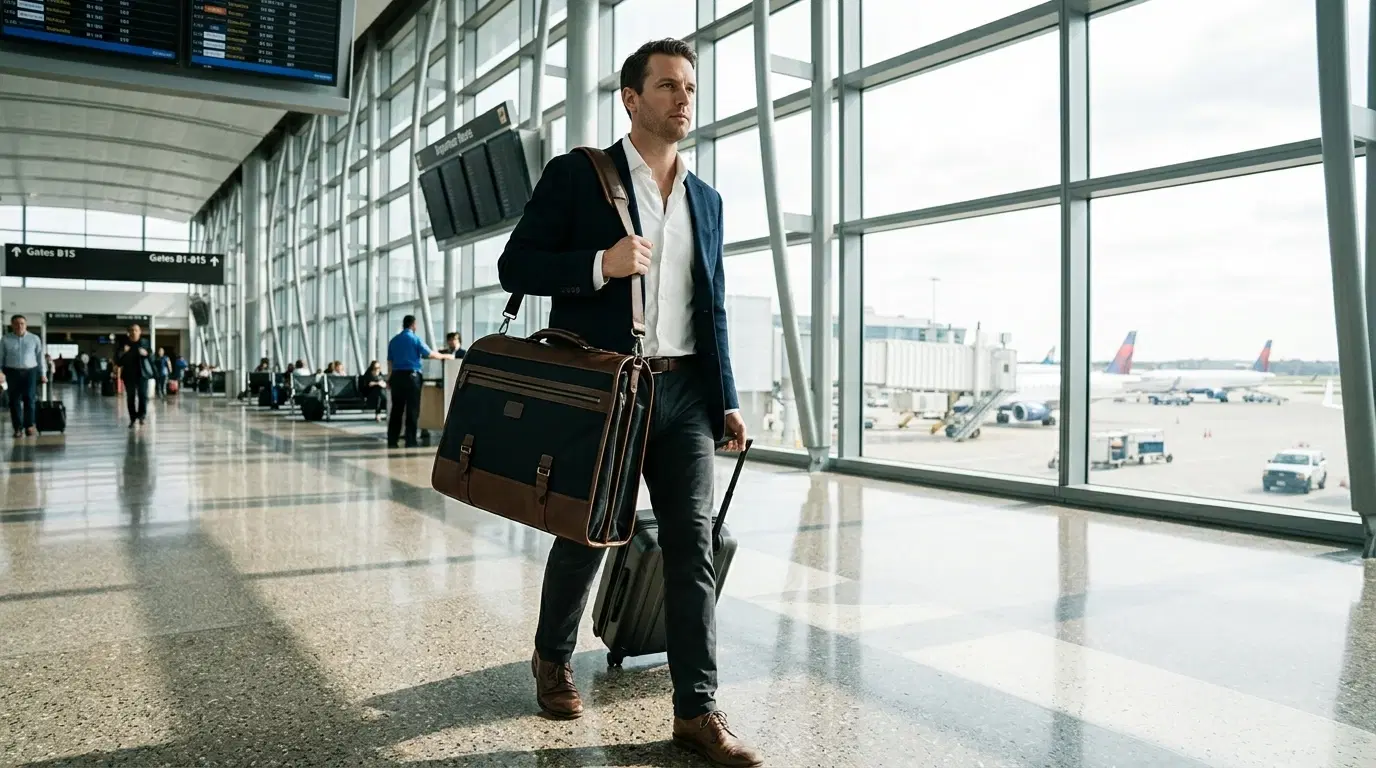 Cómo viajar con un traje sin arrugas ni daños
