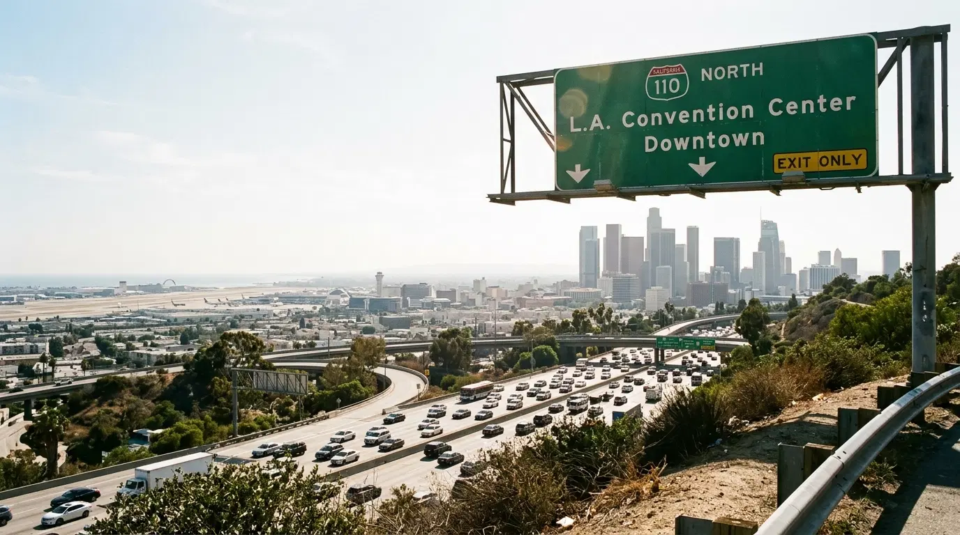 Aeroporto LAX até o LA Convention Center: distância, tempo de viagem e transporte