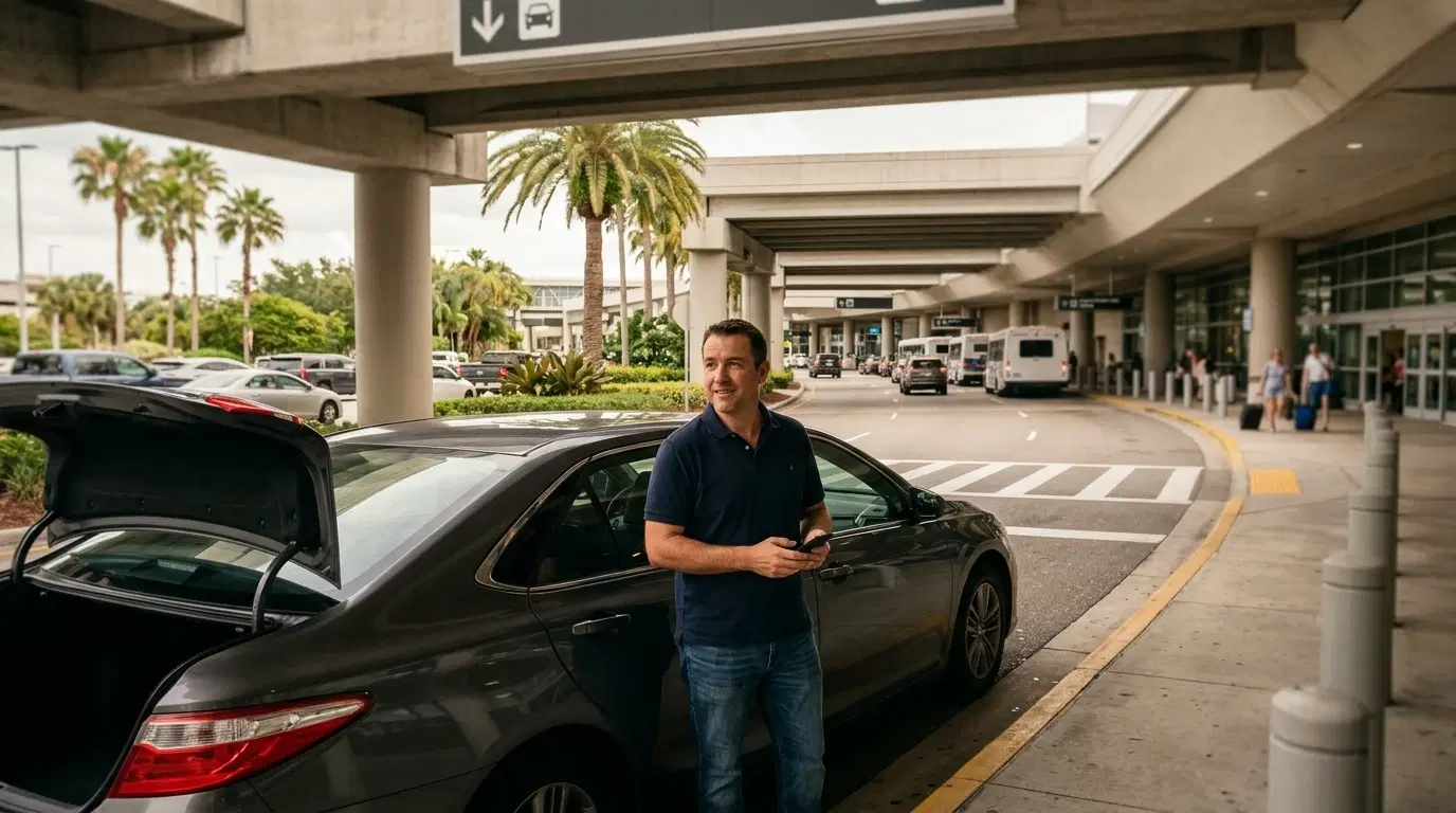 Uber en el aeropuerto de Orlando, recogida y precios