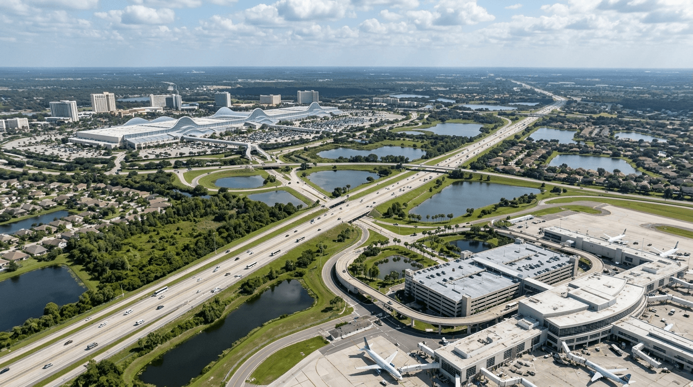Aeropuerto de Orlando al Orange County Convention Center