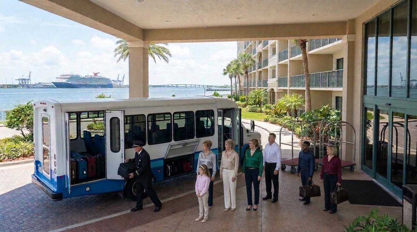 Hotels With Shuttle to Port Canaveral and Cocoa Beach Rides
