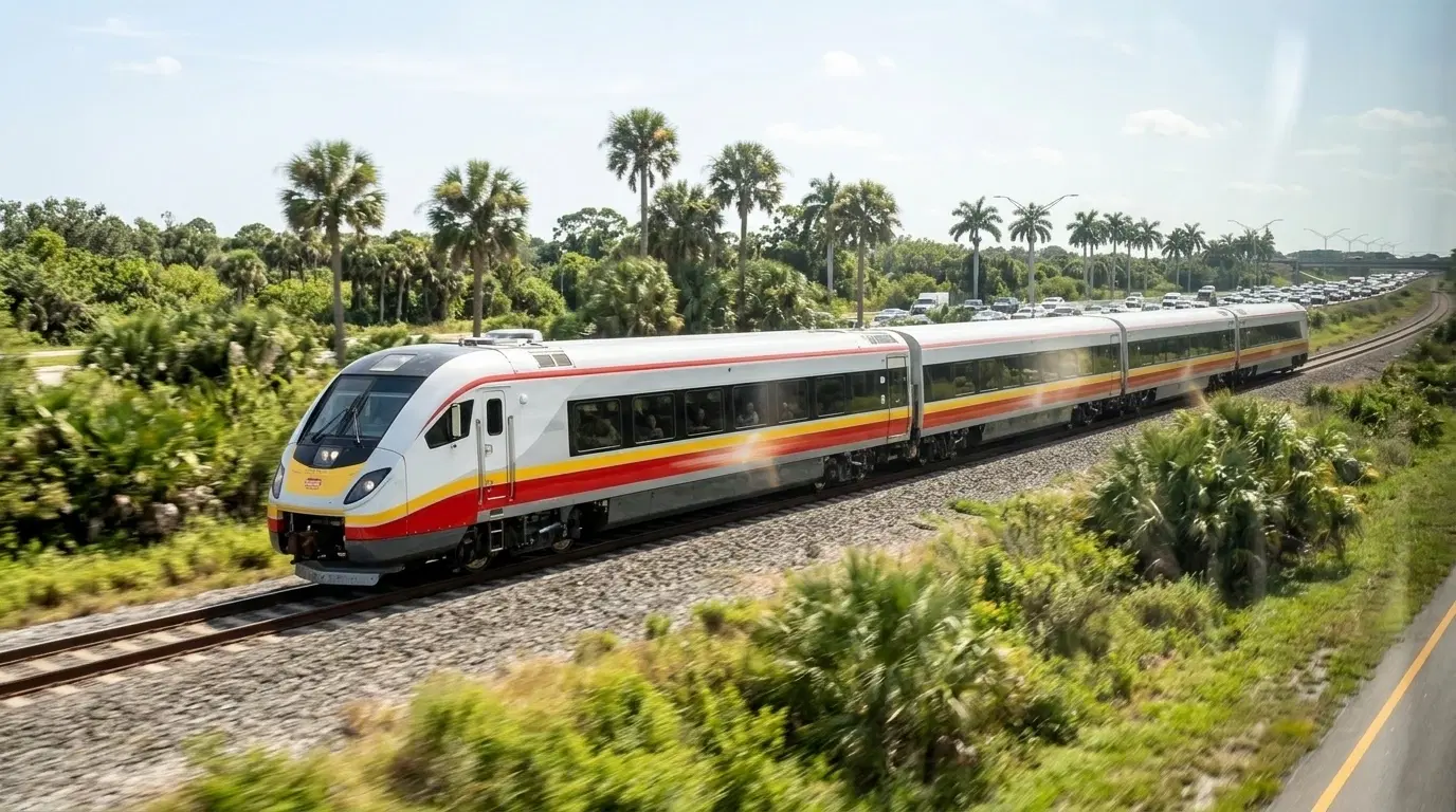 Train From Orlando to Miami Versus Private Car Compared