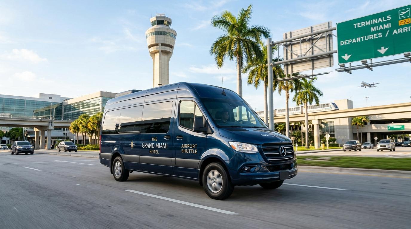 Hotéis com Shuttle no Aeroporto de Miami e para Cruzeiros