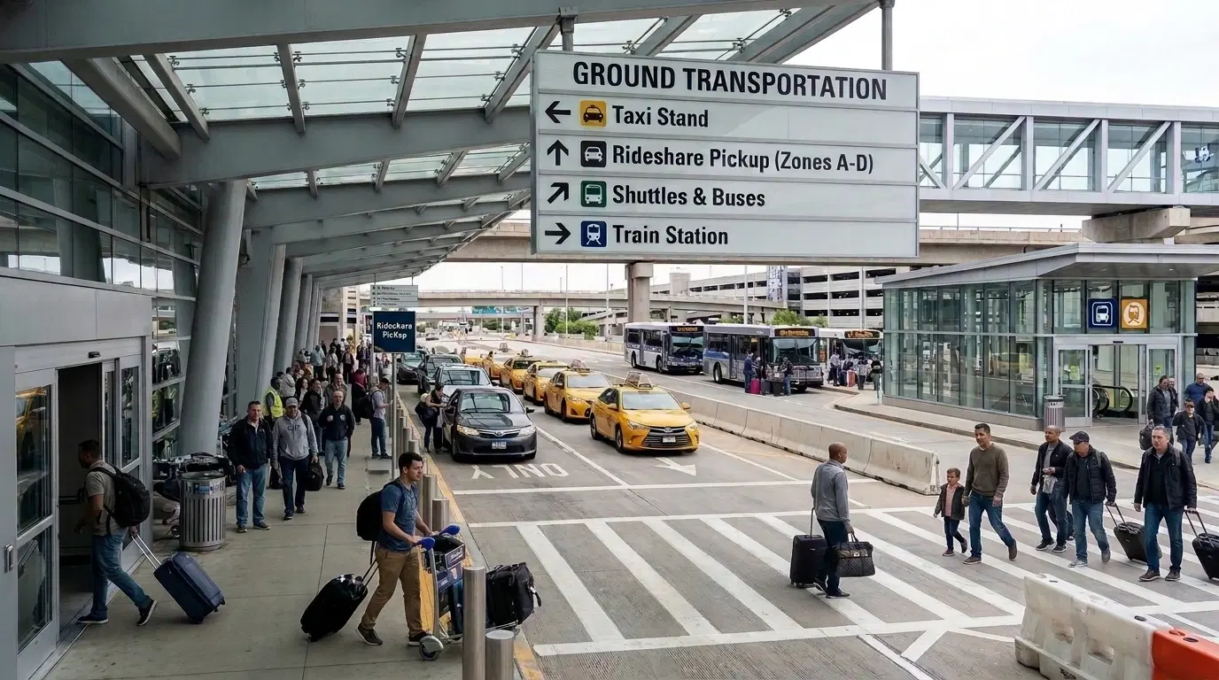 Ground Transportation After Landing: How to Get to Your Destination