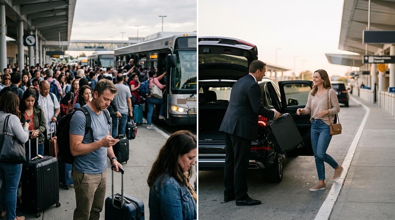 Vale a pena contratar um transfer de aeroporto? Custos e benefícios