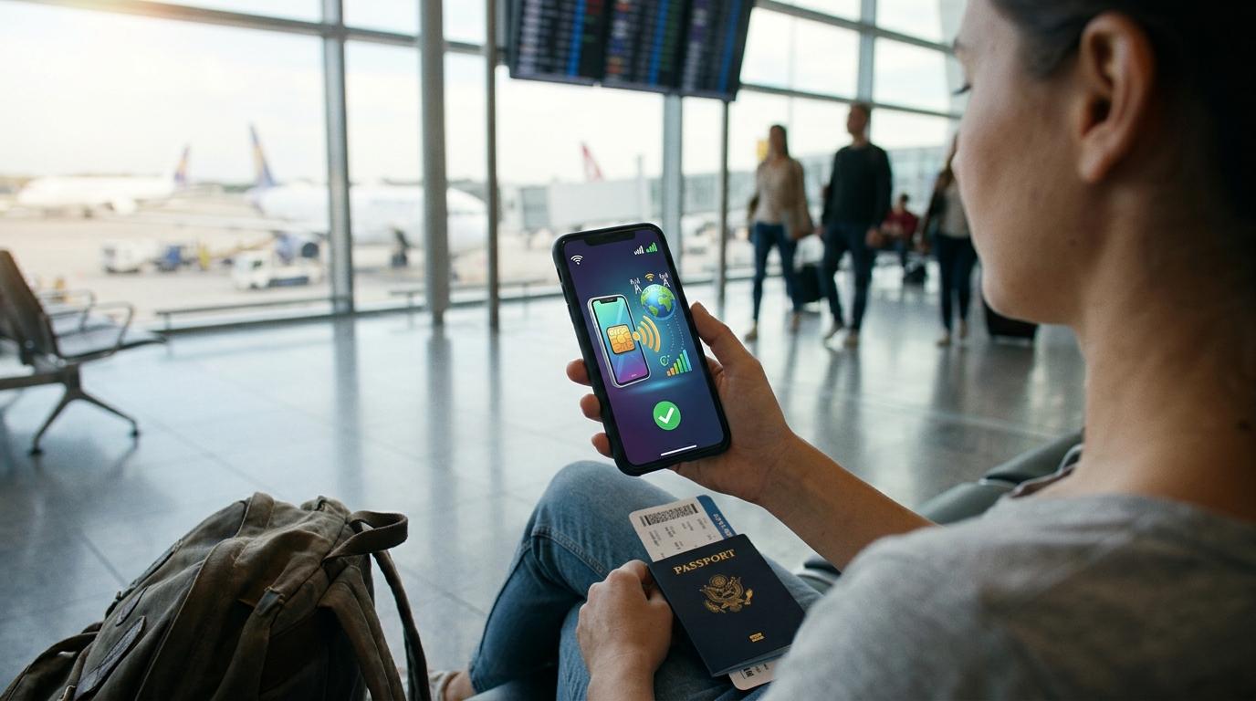 eSIM con 5G en el extranjero, ¿funciona en todos los países?