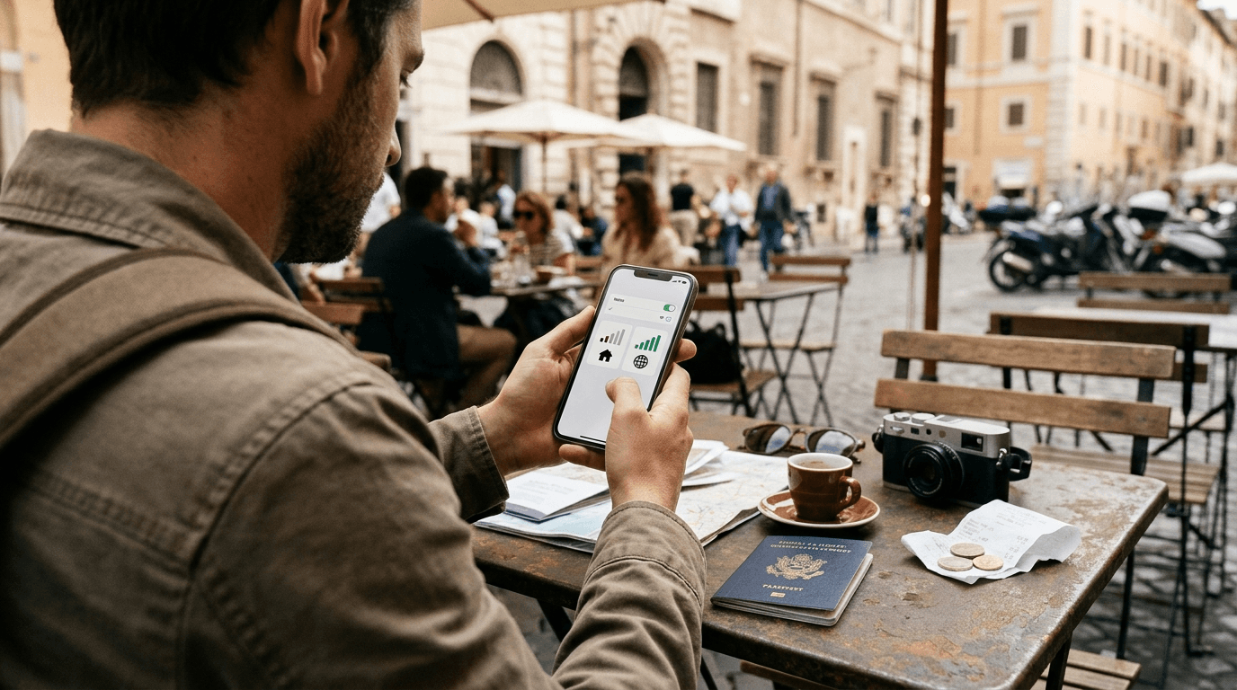 Comment garder son numéro à l'étranger avec une eSIM de voyage